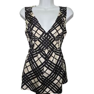 J.Crew Womens Vintage Y2K Babydoll Office Siren Going Out 100% Silk Peplum Top 2